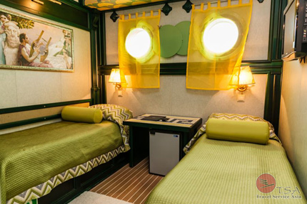 Standard Kabine Tweendeck mit 2 Einzelbetten